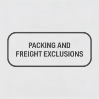Packing exclusion request placeholder