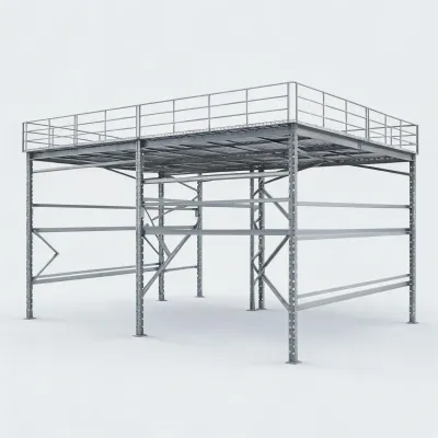 pallet rack mezzanine