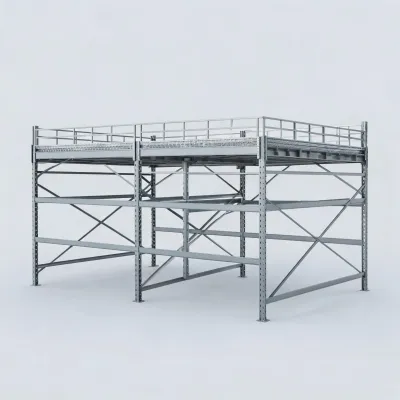 pallet rack supported mezzanine