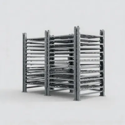 plate stacking rack