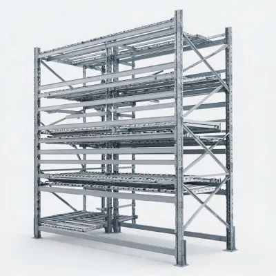 push back pallet rack