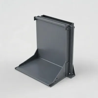 steel king pallet rack protector fps3-4d024yw