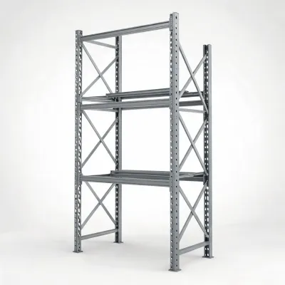 teardrop upright pallet rack
