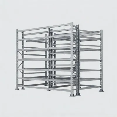 wood stacking rack
